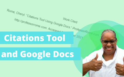 Citations Tools & Google Docs