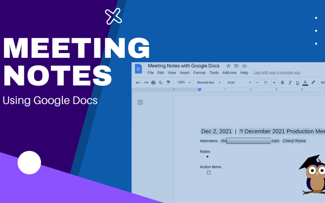 Meeting Notes with Google Docs