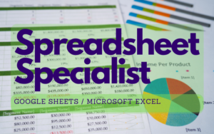 Google Sheets / Microsoft Excel Spreadsheet Specialist Thumbnail