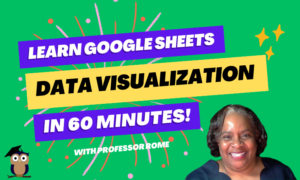 Google Sheets Data Visualization Thumbnail