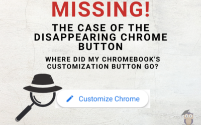 The Case of the Disappearing Chrome Button: Where Did My Chromebook’s Customization Button Go?