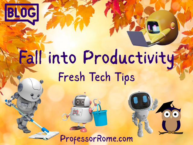 Blog Feature Image: Fall Into Productivity Fresh Tech Tips