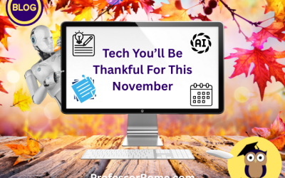 Tech You’ll Be Thankful For This November